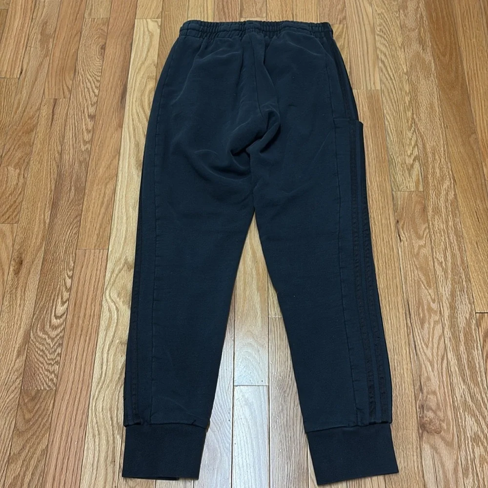Adidas‎ Black on Black Knit Joggers - size small